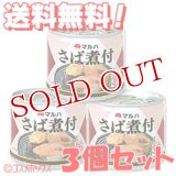 マルハ　さば煮つけ　固形量140g（内容総量190g）×3個セット　MARUHANICHIRO