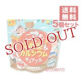 こども乳酸菌カルシウムチュアブル 栄養機能食品 90g×5個セット ユニマットリケン(UNIMAT RIKEN)【送料無料】