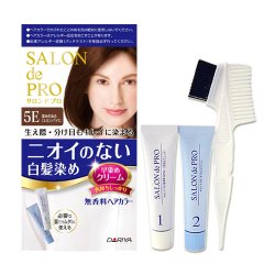 画像1: ダリヤ　サロンドプロ　無香料ヘアカラー　早染めクリーム　5E　深みのあるエレガントブラウン　SALON de PRO　DARIYA