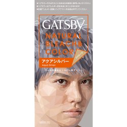 画像1: マンダム ギャツビー ナチュラルブリーチカラー アクアシルバー GATSBY MANDOM