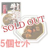 画像: ハウス　とろうま牛角煮カレー　こくの中辛　210g(1人分)×5個セット　House