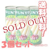 画像: SUNYO　アスパラガス　ホワイト　固形量160g（内容総量250g）×3個セット