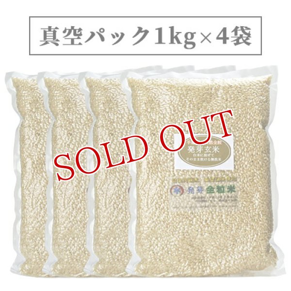 画像2: 【送料無料】大分県産 無洗米 手作り発芽玄米 4kg(1kg真空パック×4袋) 準無農薬(減農薬) スタリオン日田 (2)