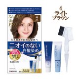 画像: サロンドプロ 無香料ヘアカラー早染めクリーム（白髪用）[4]ライトブラウン SALONdePRO