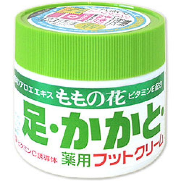 画像1: ももの花　足・かかと薬用フットクリーム　70g　ORIGINAL (1)