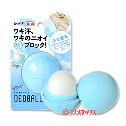 ロート製薬　デオボール　フローラルソープの香り　15g　DEOBALL　ROHTO