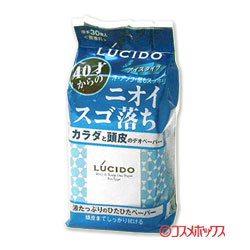 マンダム ルシード カラダと頭皮のデオペーパー アイスタイプ 30枚