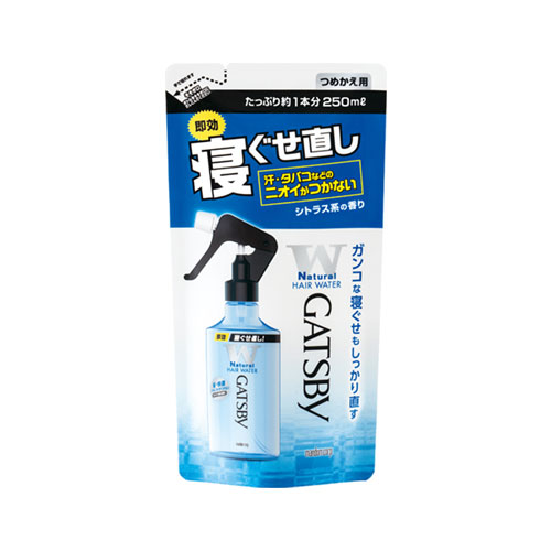 ギャツビー(GATSBY) 寝ぐせ直しウォーター つめかえ用 250ml マンダム(mandom)